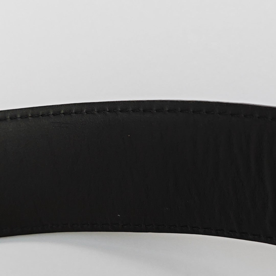 Coated Canvas Belt Brown