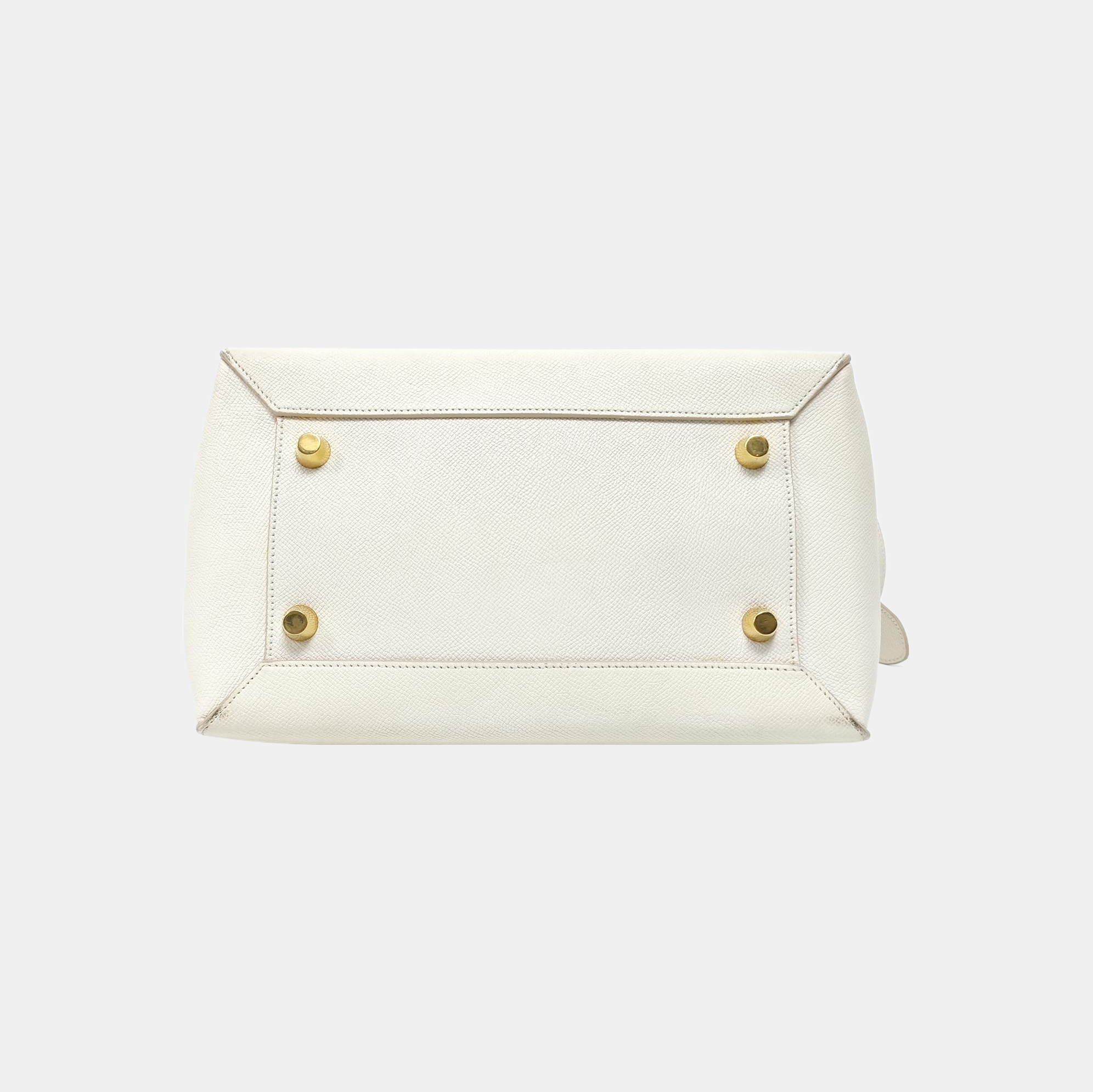 BELT Mini Calfskin White