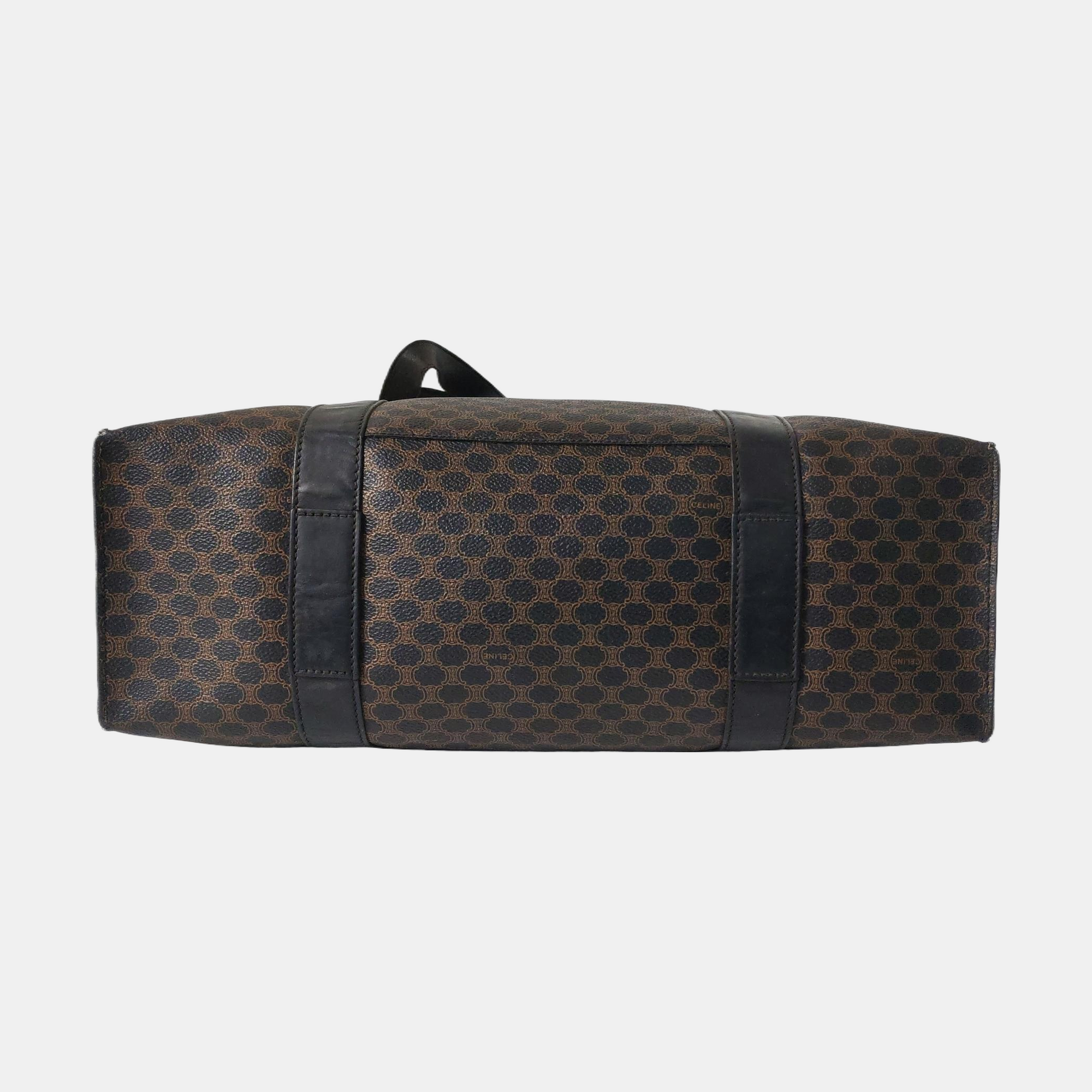 MACADAM SHOPPING BAG Coated Canvas Black