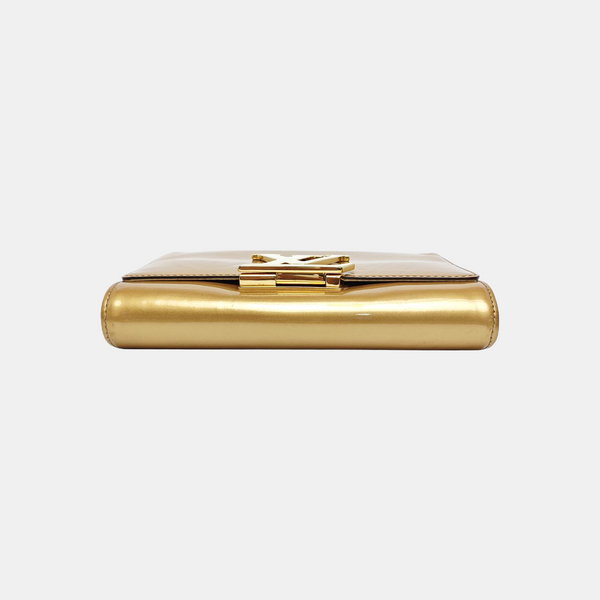 LOUISE Patent Leather Gold