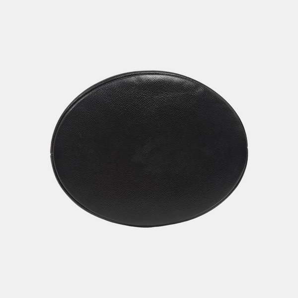 DEAUVILLE Small Grained Calfskin Black