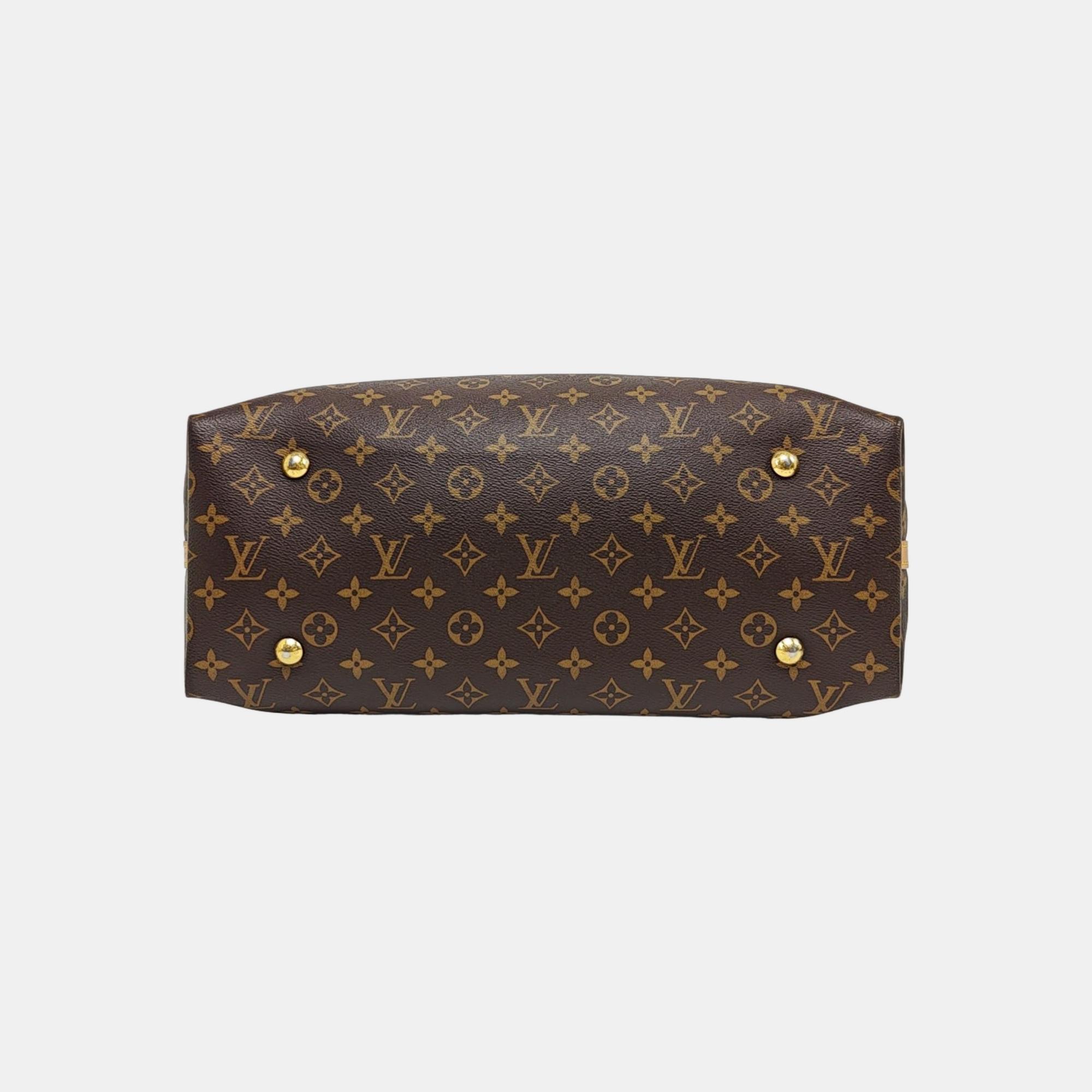 CARRYALL MM Monogram Coated Canvas Brown