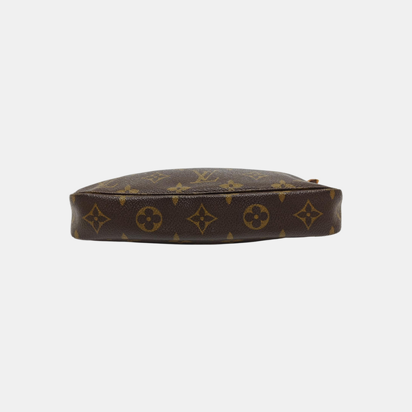 ACCESSOIRES Monogram Coated Canvas Brown