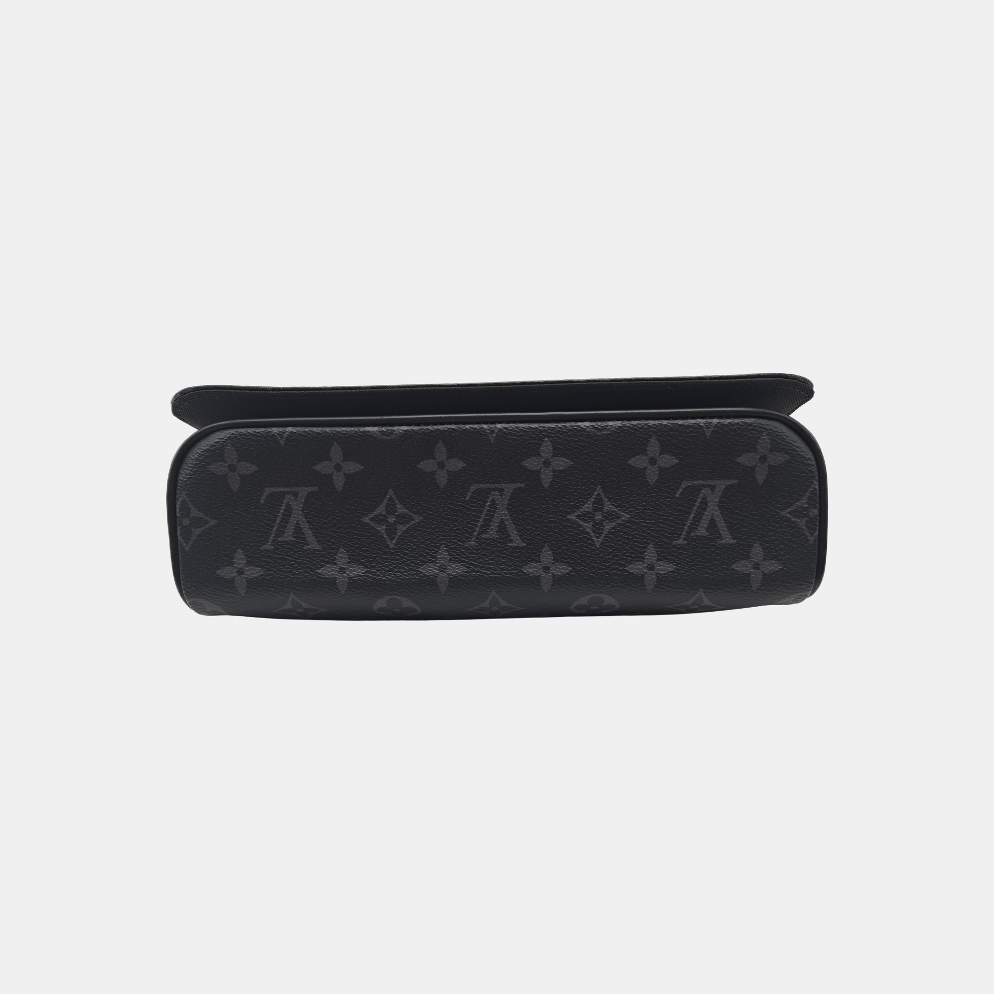 DISTRICT PM Monogram Coated Canvas Gray