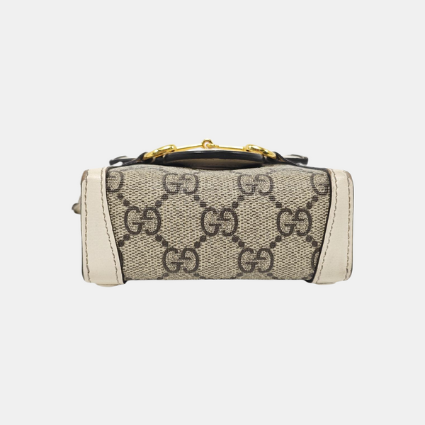 Horsebit 1955 Mini Coated Canvas Beige