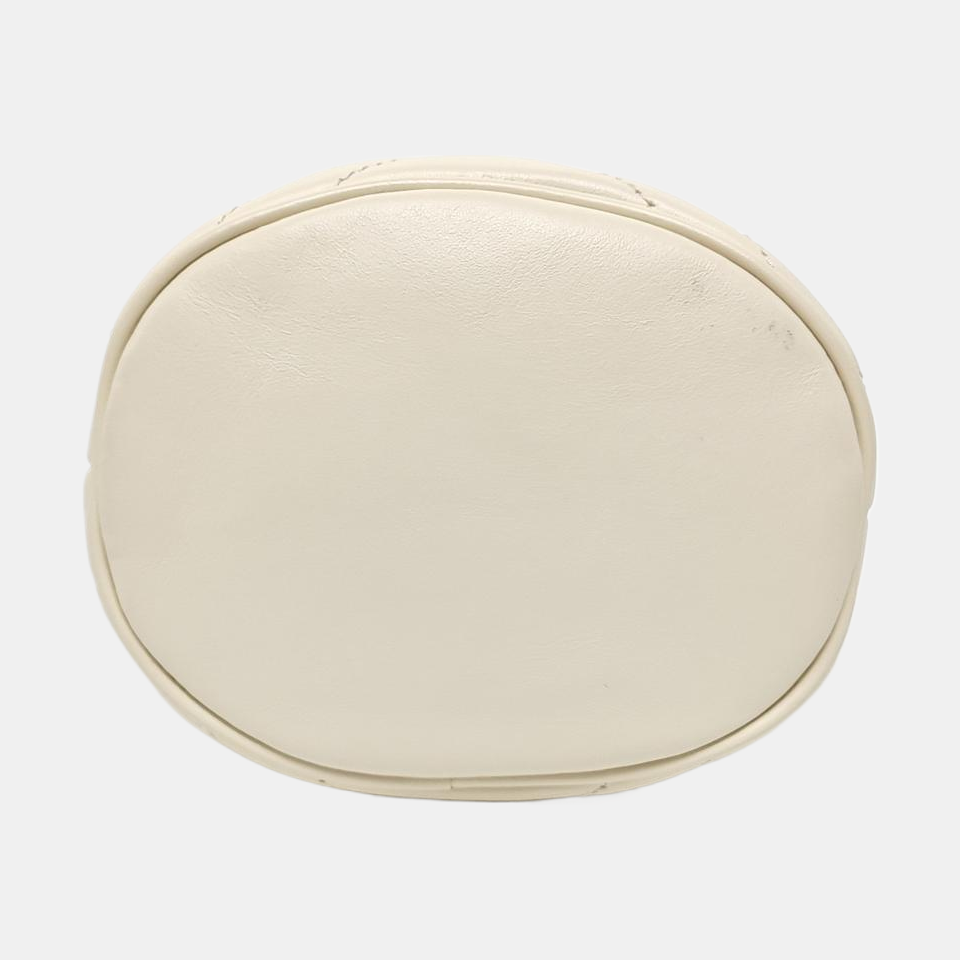 GG Marmont Mini Quilted Calfskin White