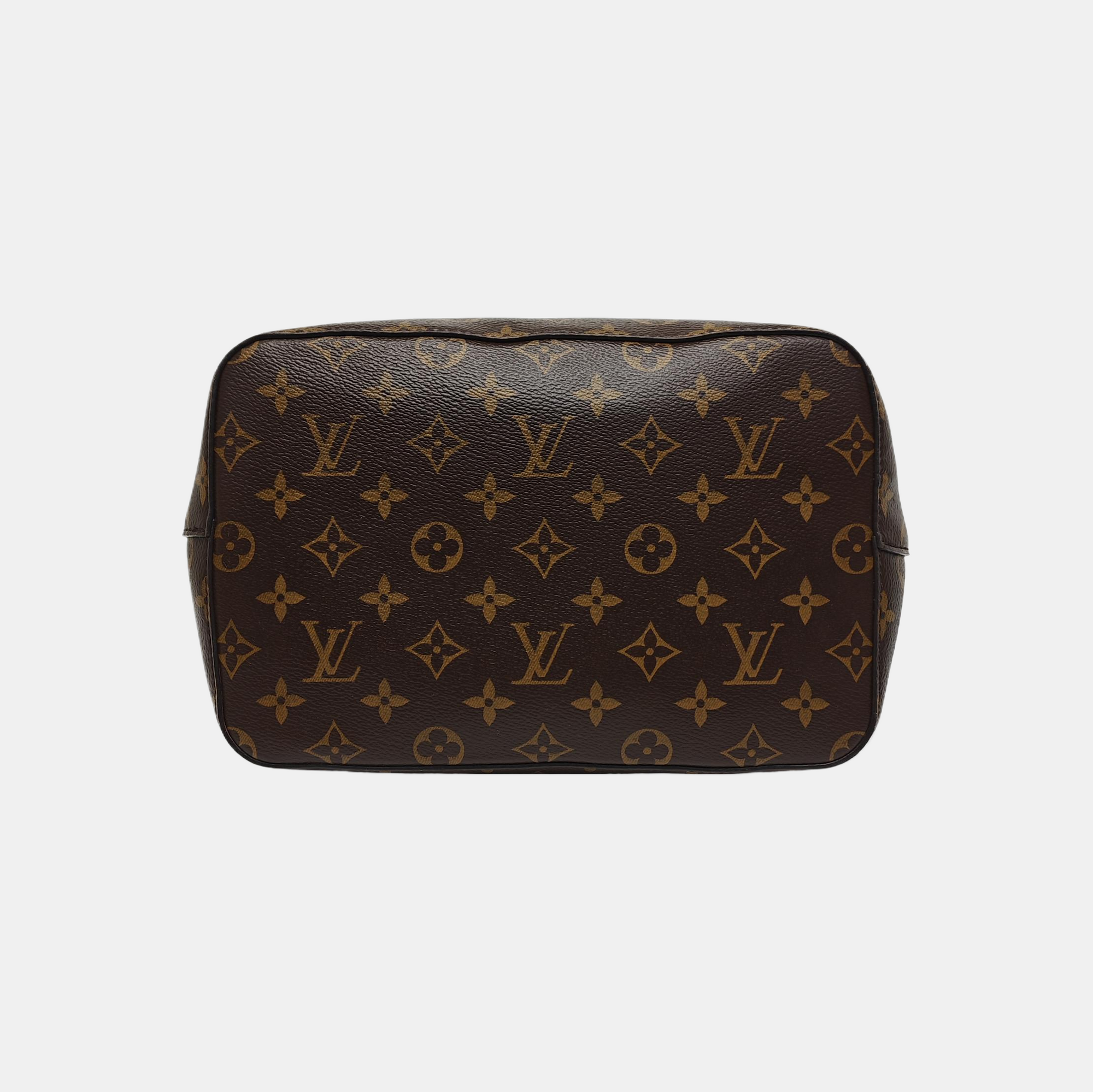NÉONOÉ MM Monogram Coated Canvas Brown