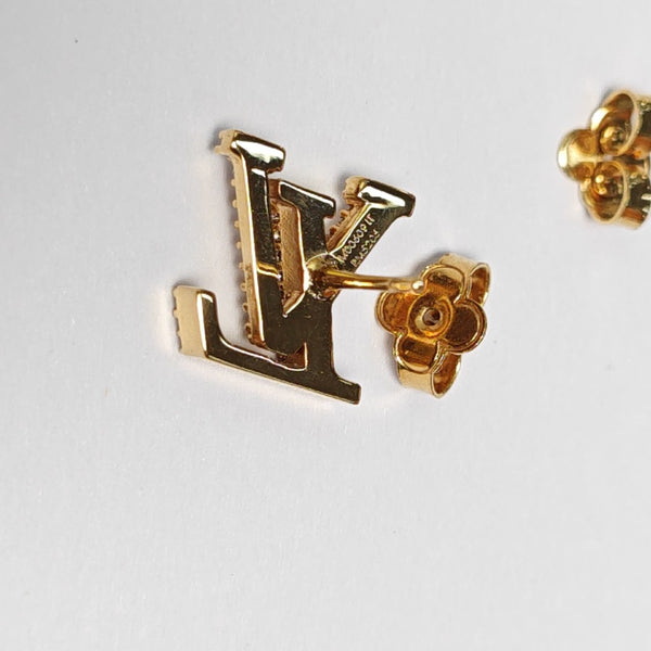 Metal Gold Stud Earrings