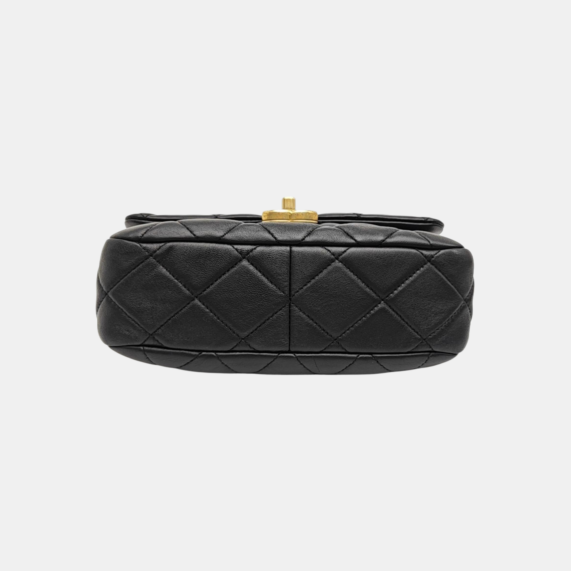 CLASSIC FLAP Mini Quilted Lambskin Black