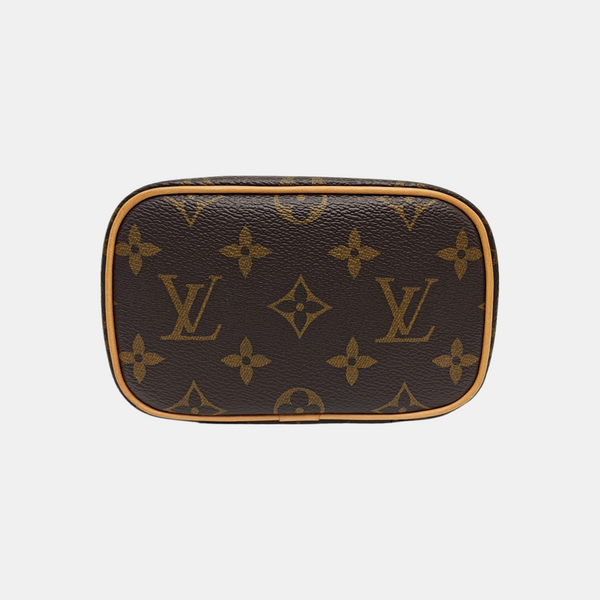 NICE Super Mini Monogram Coated Canvas Brown