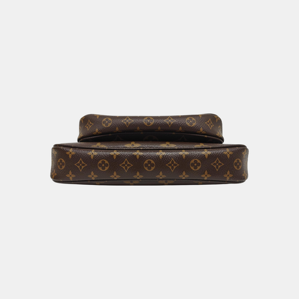 MULTI Monogram Coated Canvas Brown