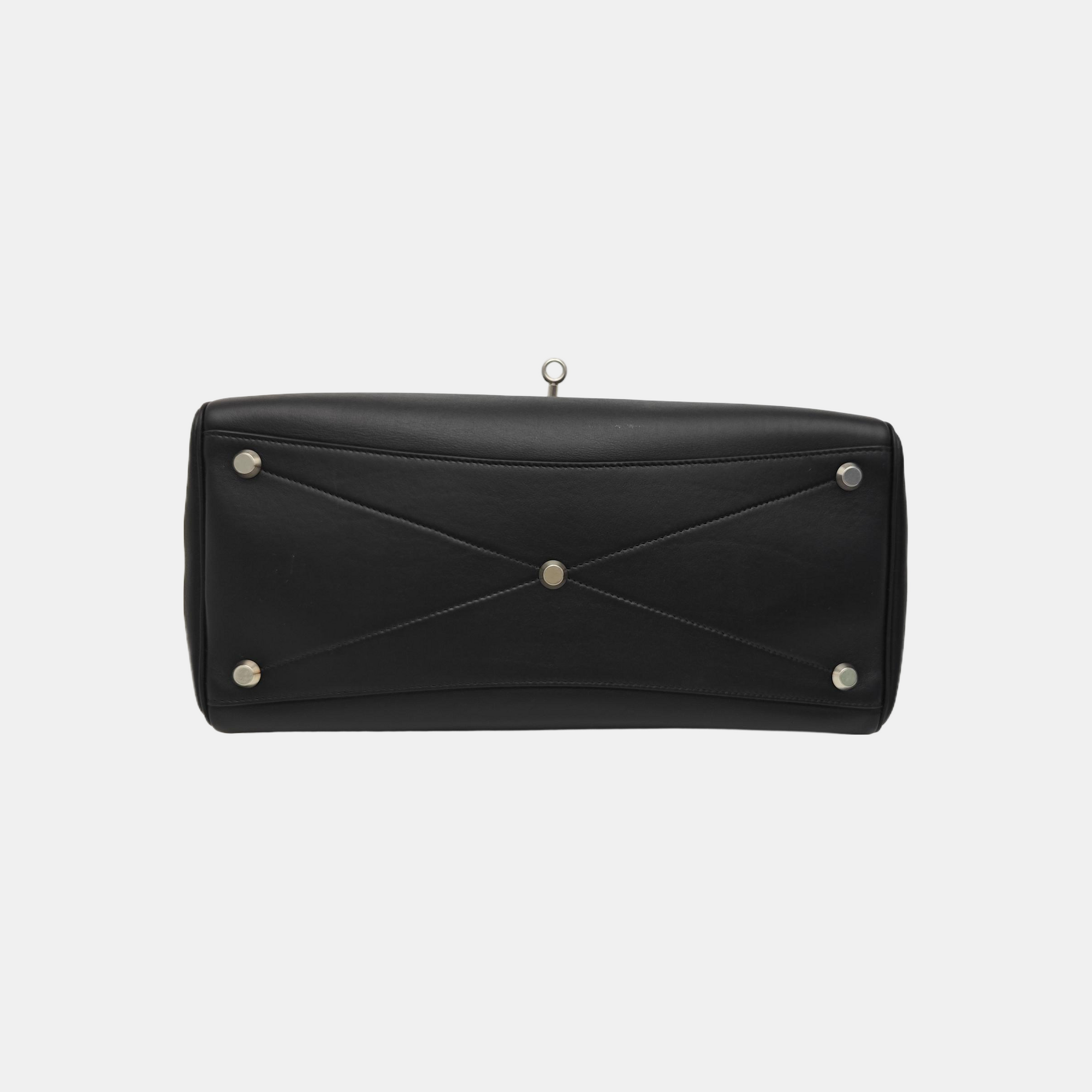 BEL AIR Medium Calfskin Black