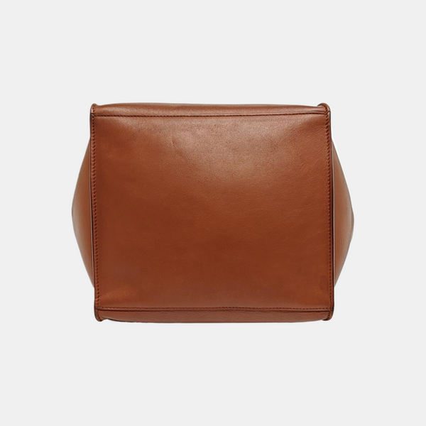 BIG BAG Small Calfskin Brown