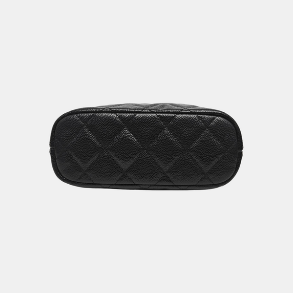 HOBO Quilted Grained Calfskin Black