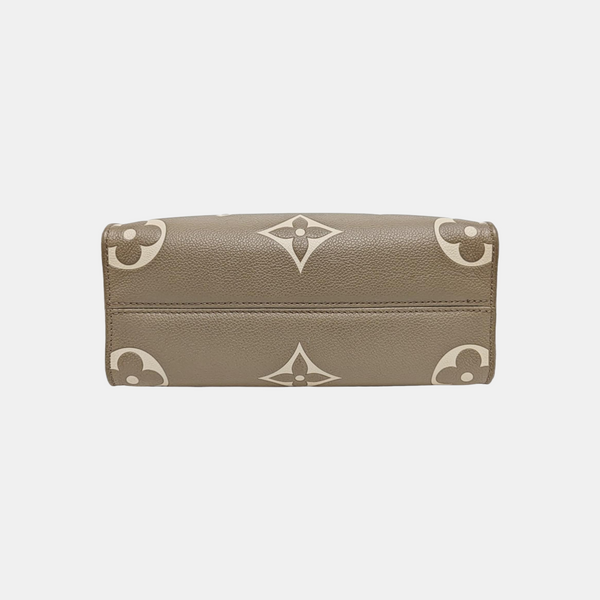 ONTHEGO PM Monogram Calfskin Gray