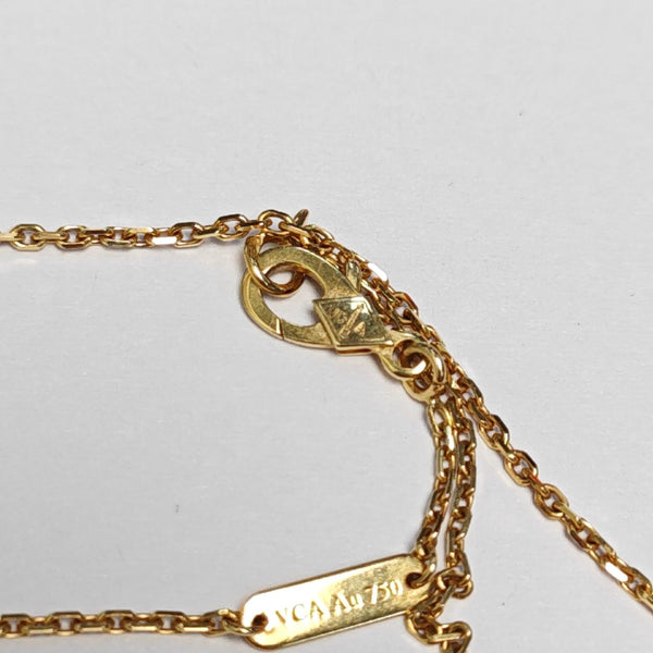 Vintage Alhambra 18k Gold Necklace