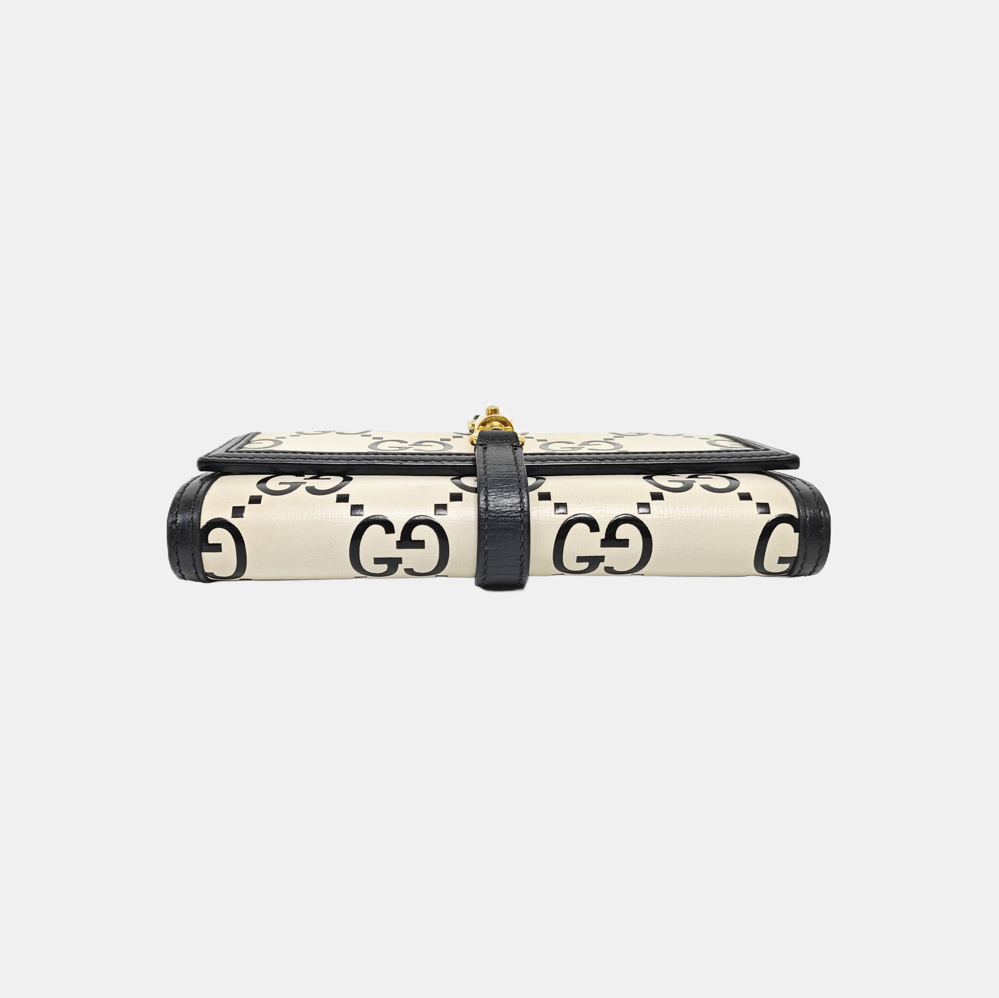 Jackie 1961 Mini Monogram Calfskin White