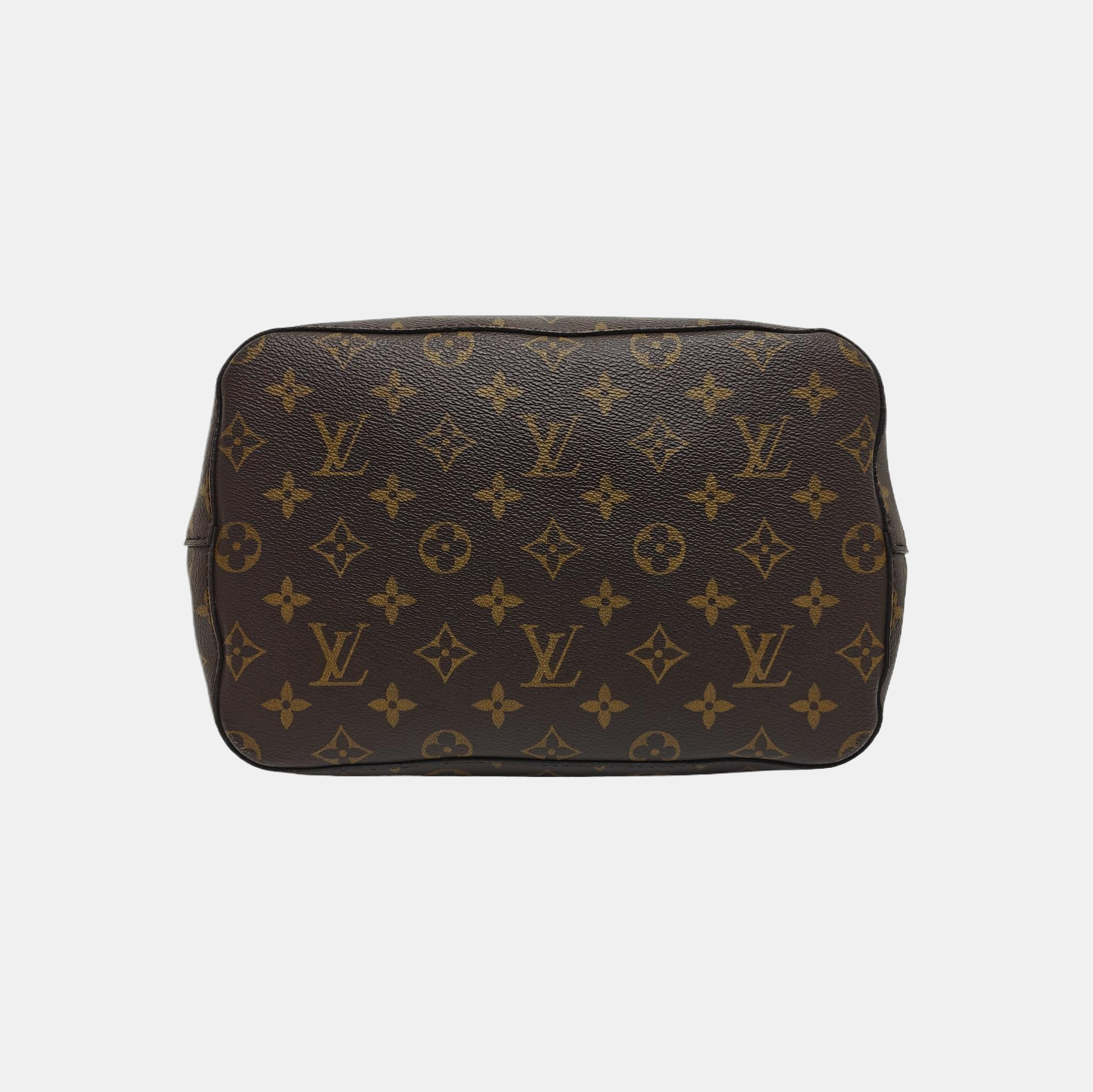 NÉONOÉ MM Monogram Coated Canvas Brown