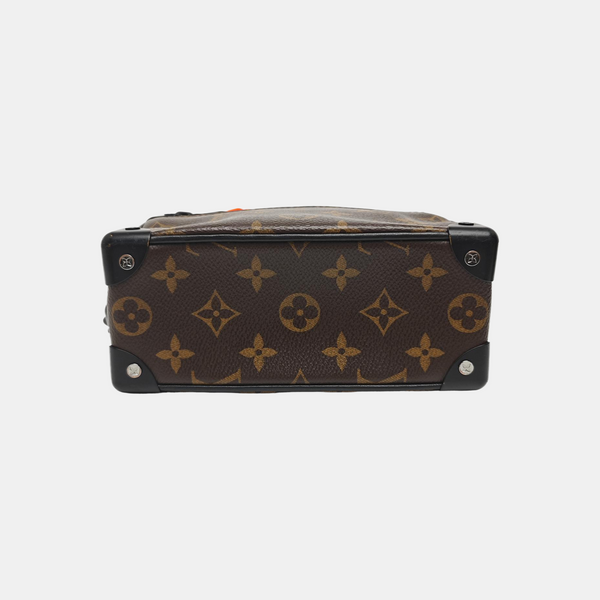 SOFT TRUNK Mini Monogram Coated Canvas Brown