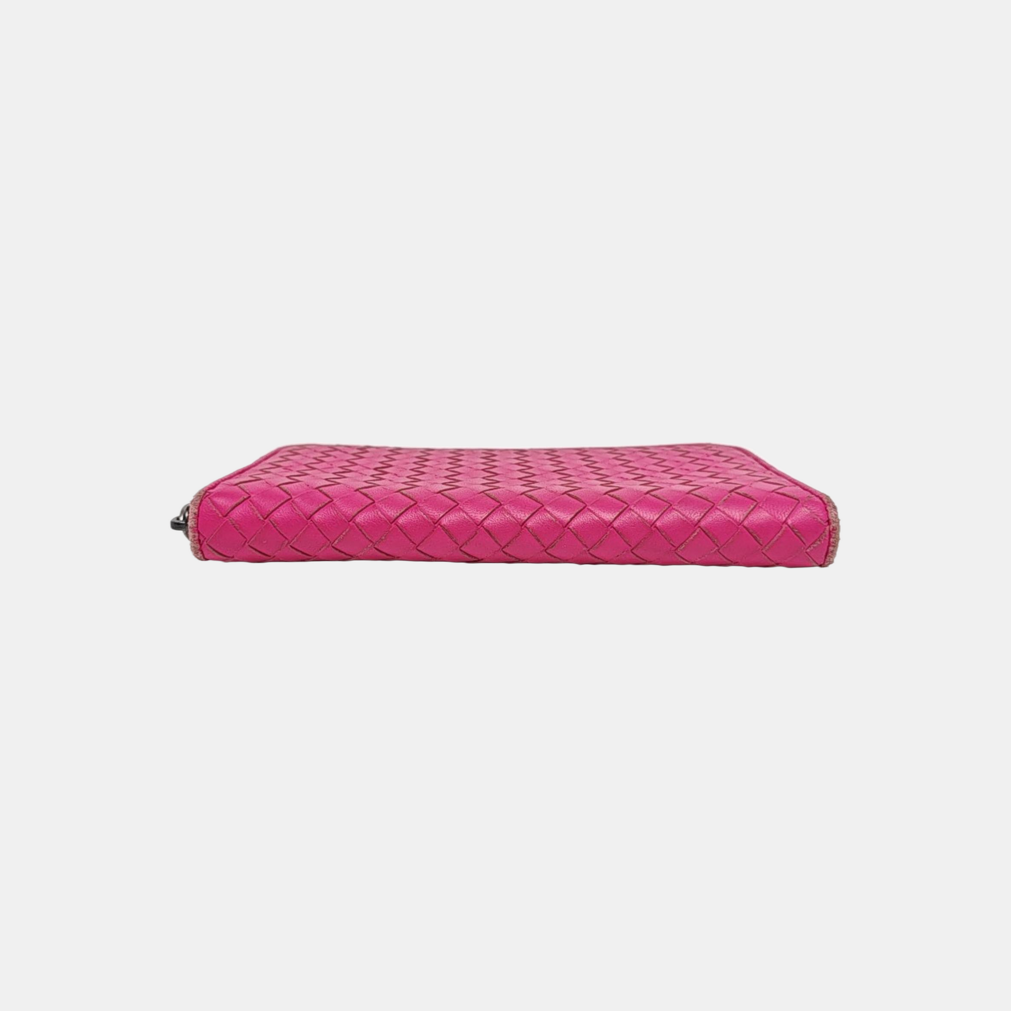 Lambskin Wallet Red