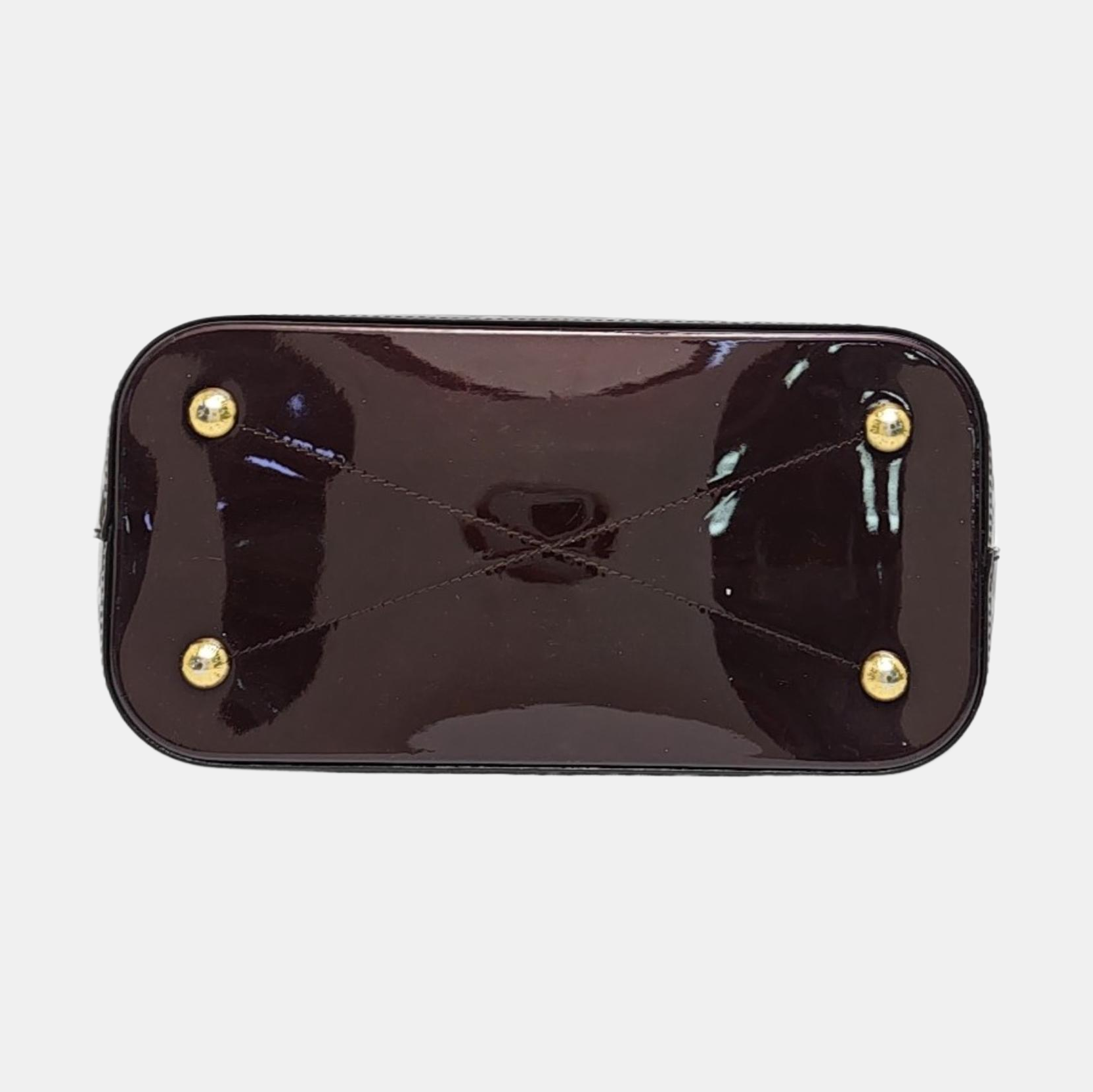 MONTEBELLO Monogram Patent Leather Red