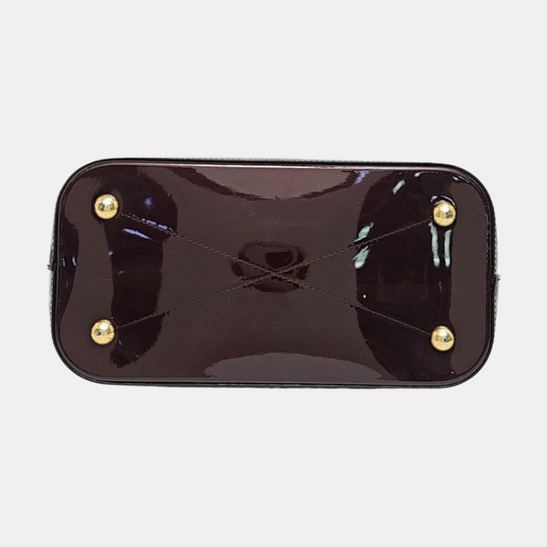 MONTEBELLO Monogram Patent Leather Red