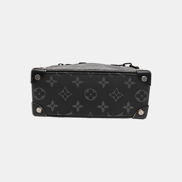 SOFT TRUNK Mini Monogram Coated Canvas Black