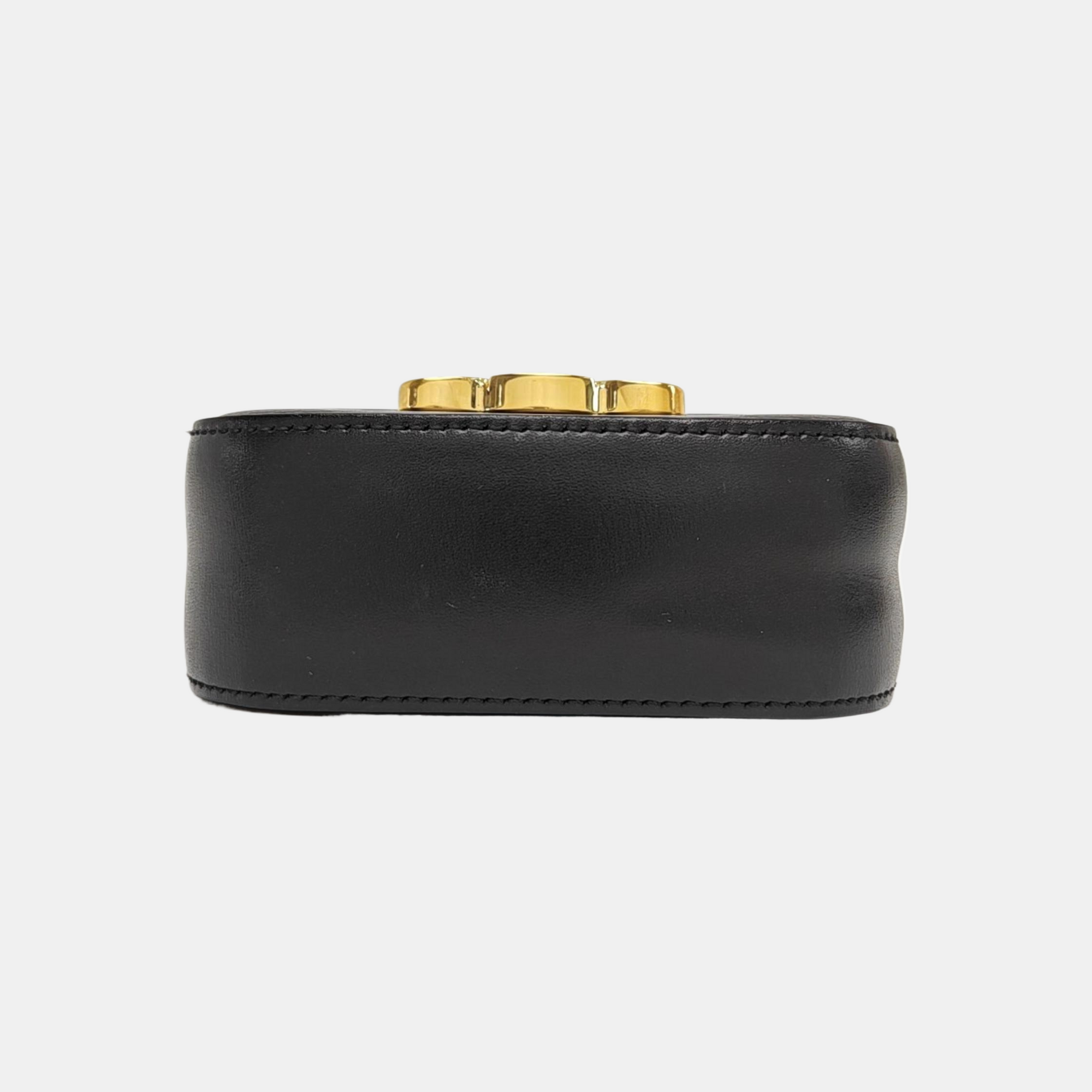 TRIOMPHE Mini Calfskin Black