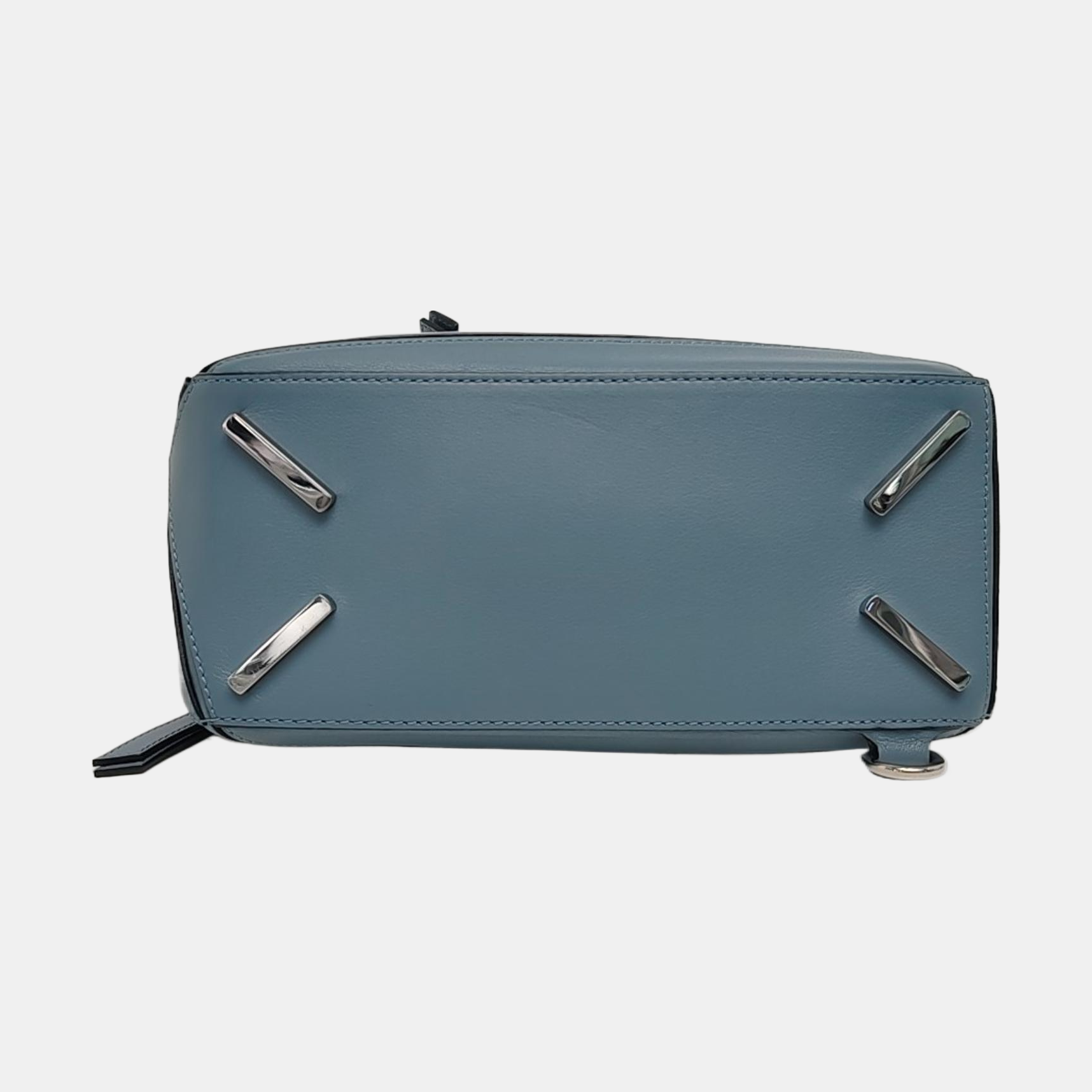 Authenticated pre-owned  Puzzle Small Calfskin Blue - Shoulder Bag at Looply