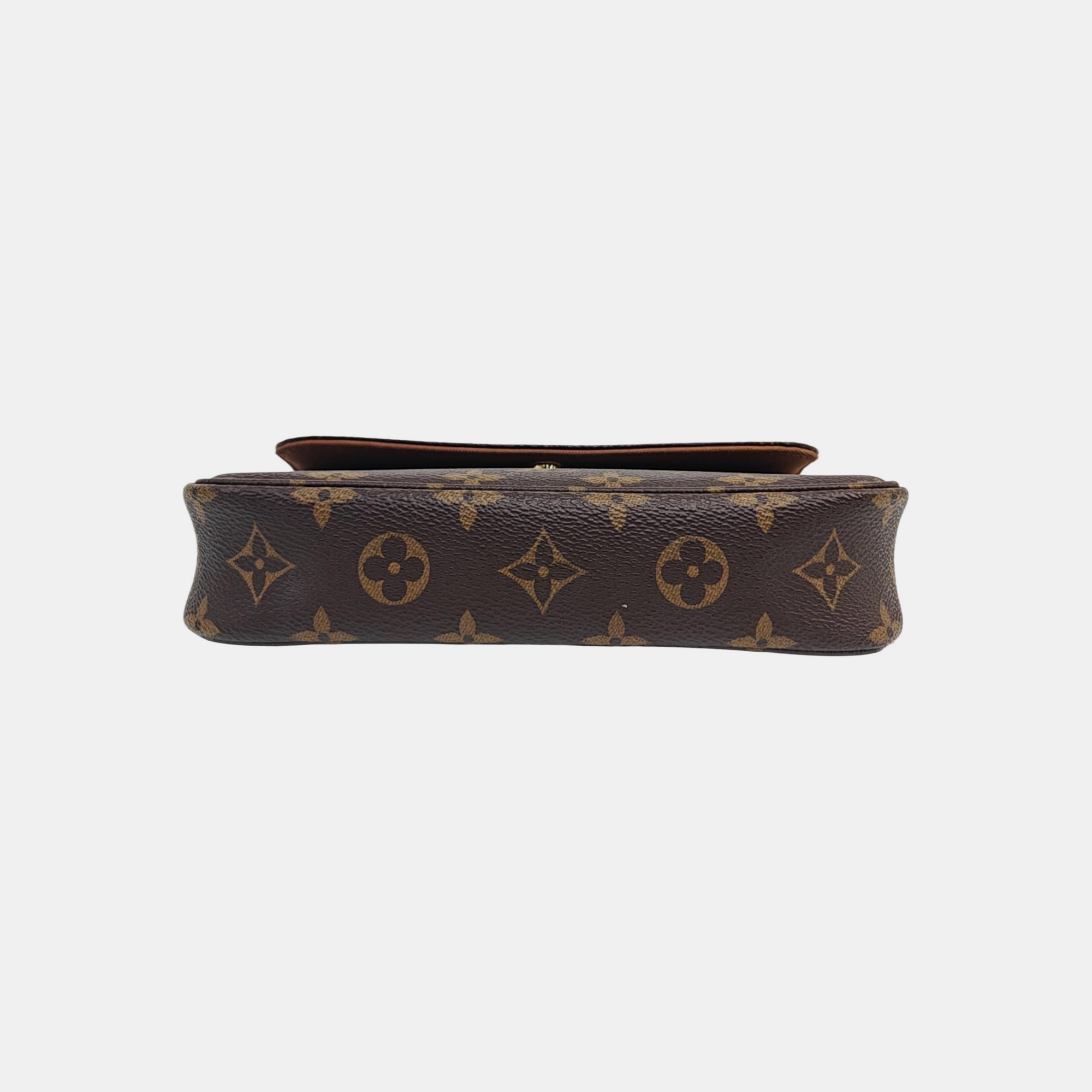 IVY Monogram Coated Canvas Brown