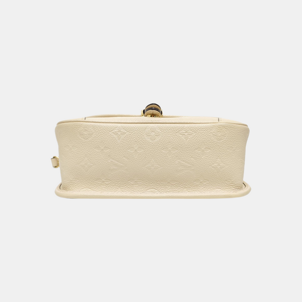DIANE Monogram Calfskin Beige