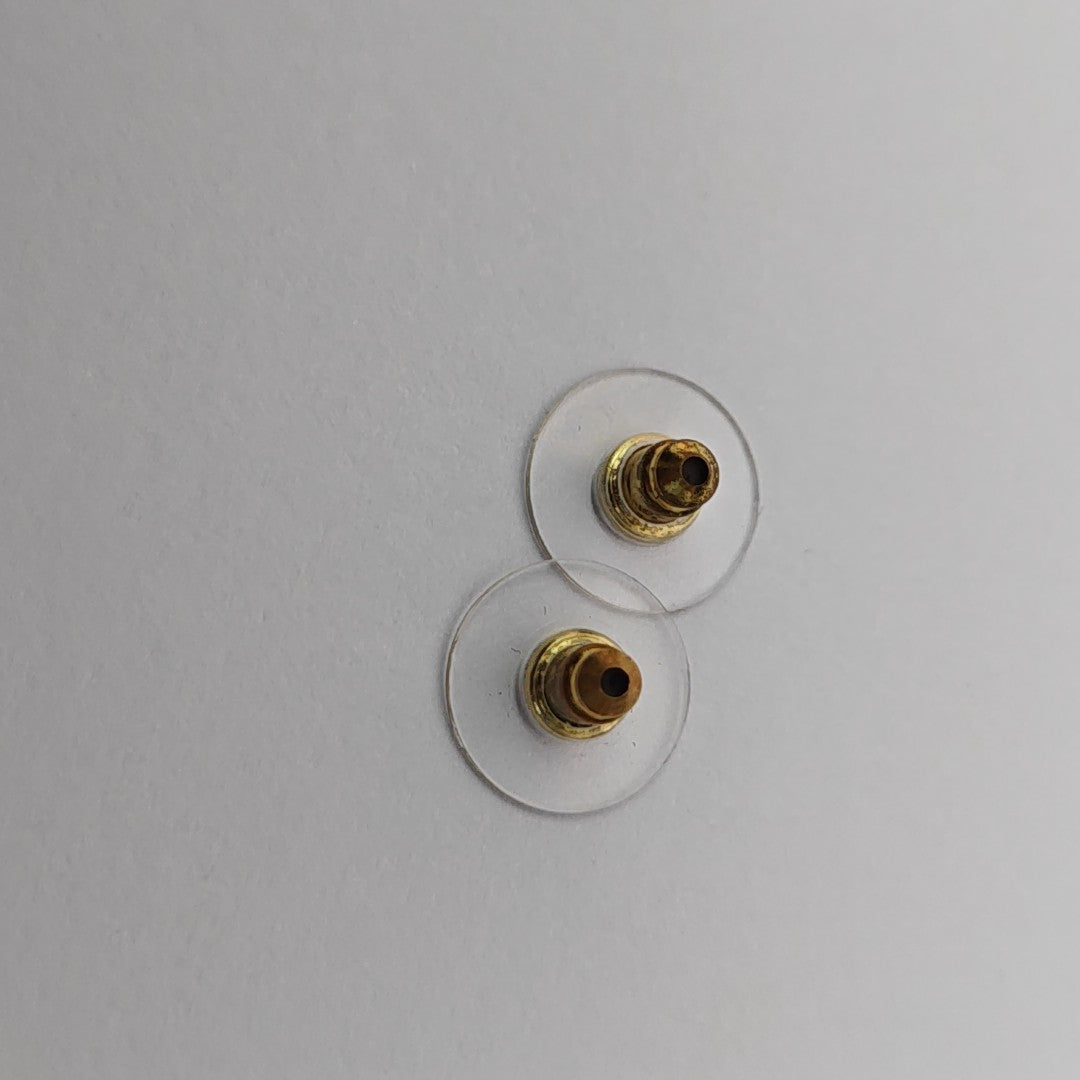 Metal Gold Stud Earrings