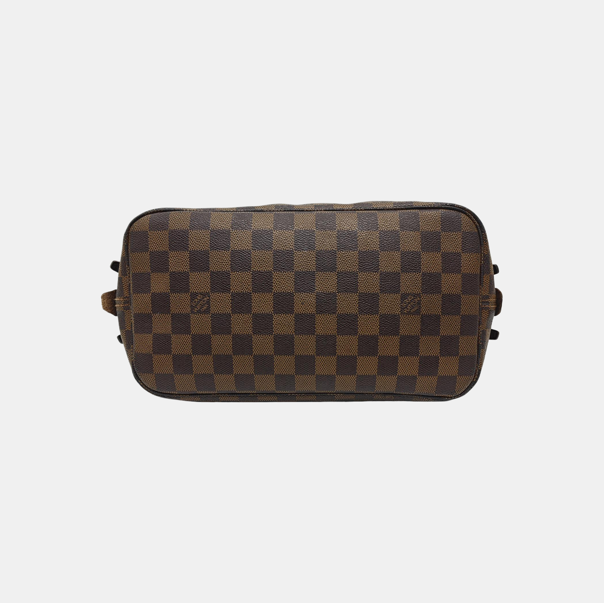 RIVINGTON Damier Ebene Coated Canvas Brown