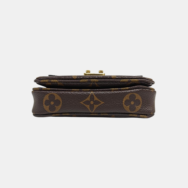 MÉTIS Micro Monogram Coated Canvas Brown