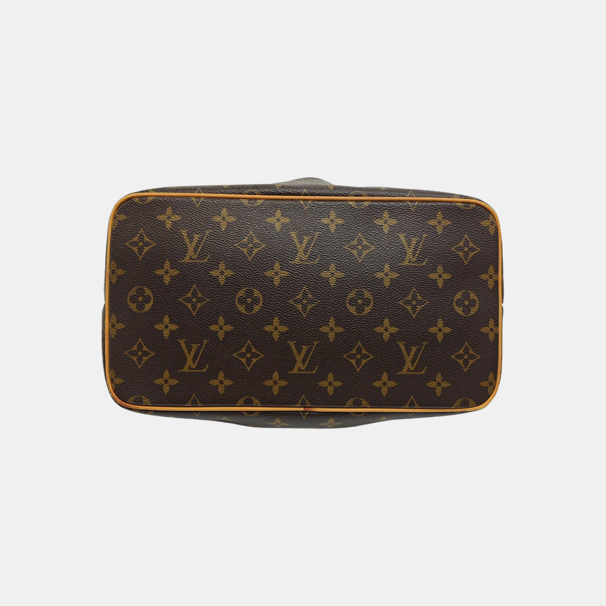 PALERMO PM Monogram Coated Canvas Brown