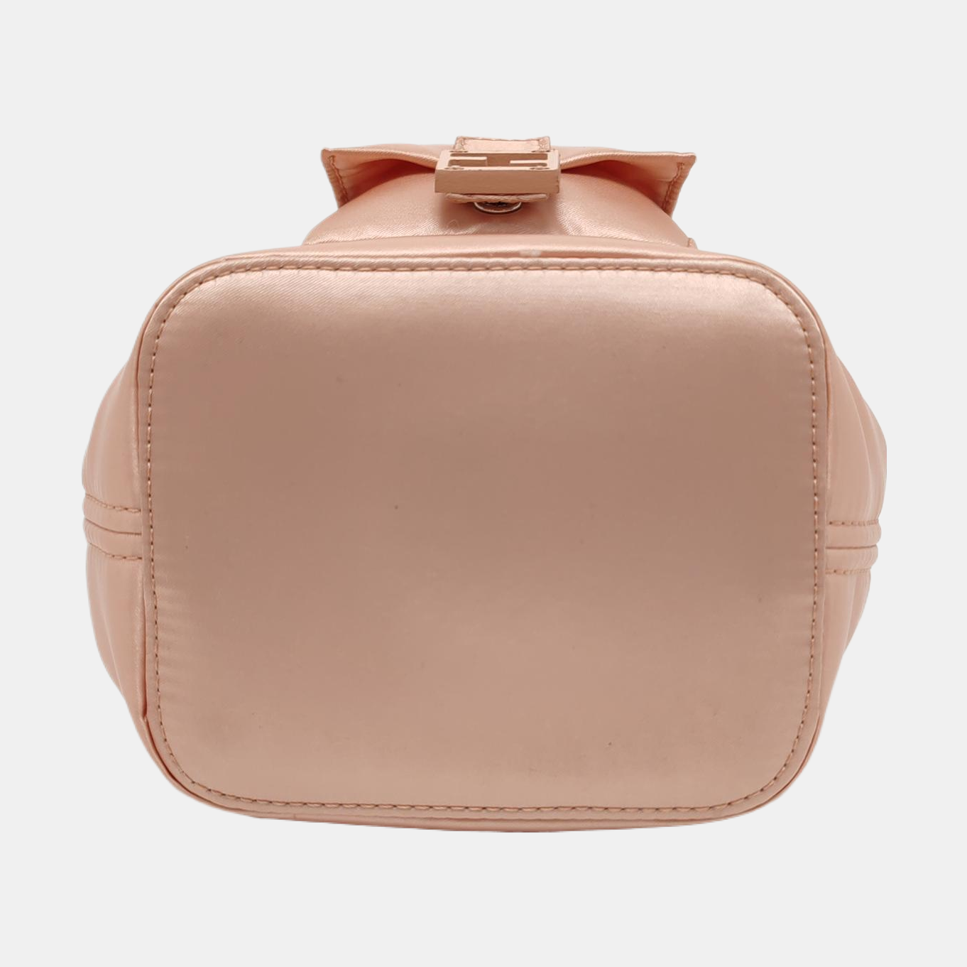 Authenticated pre-owned  Mon Tresor Mini Fabric Pink - Bucket Bag at Looply