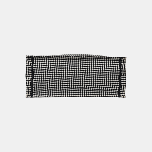 Book Tote Large Canvas Black