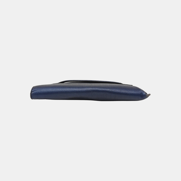 Calfskin Clutch Blue
