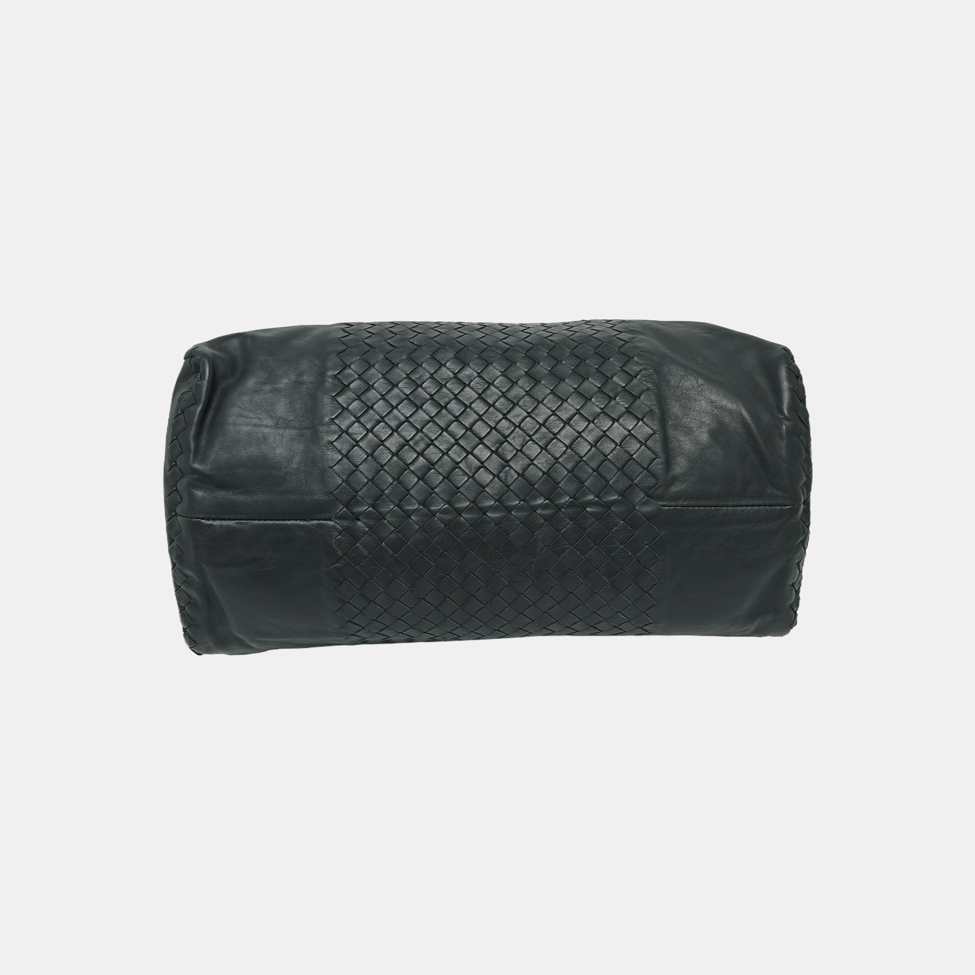 Calfskin Shoulder Bag Gray