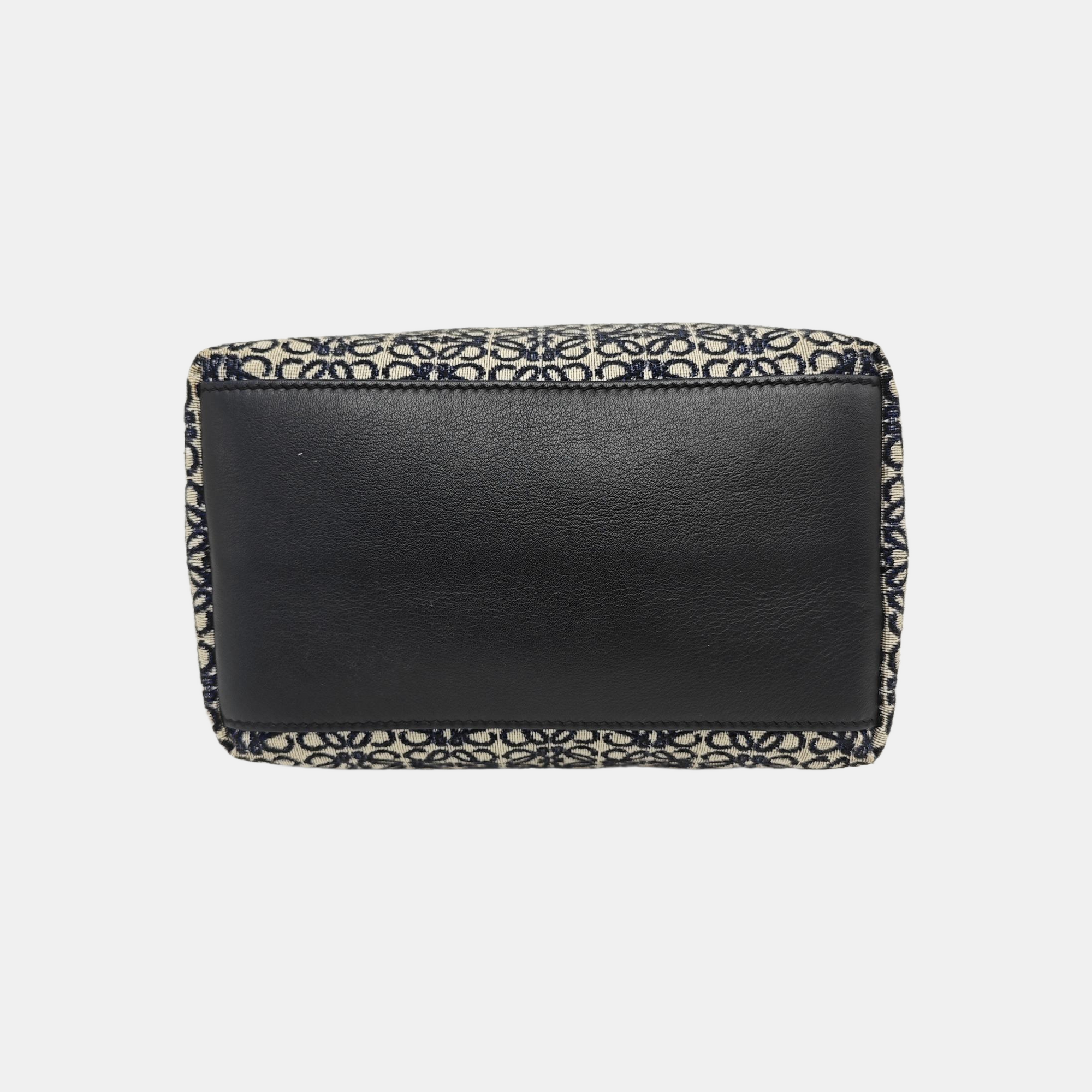 Monogram Canvas Top Handle Bag Blue