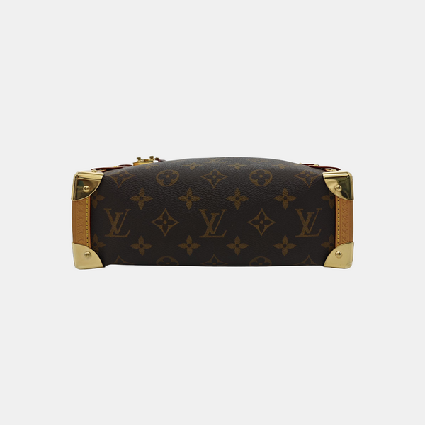 SIDE TRUNK MM Monogram Coated Canvas Brown