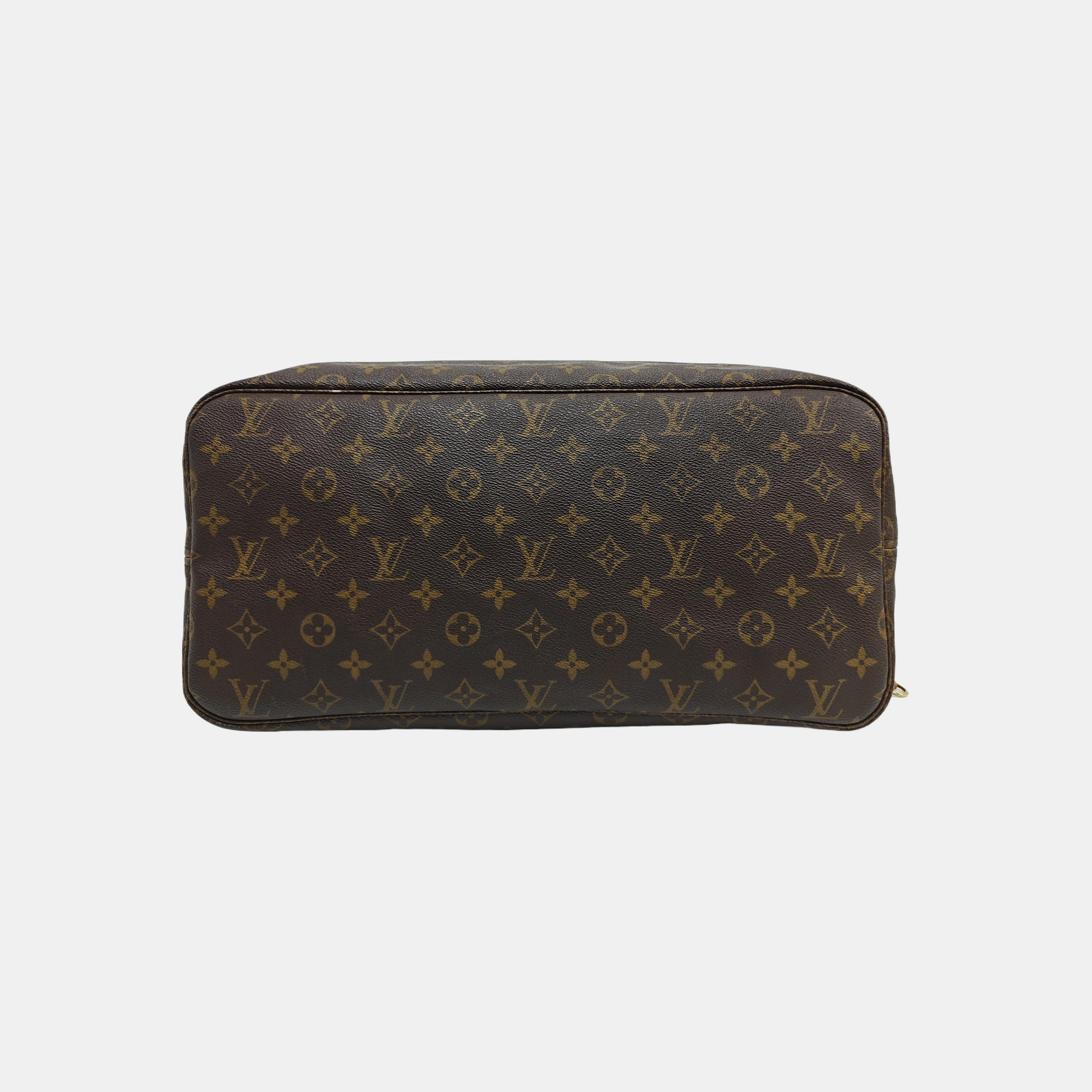 NEVERFULL GM Lona revestida Monogram Marrón