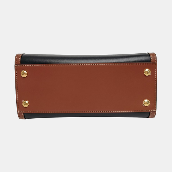 Title Mini Calfskin Black