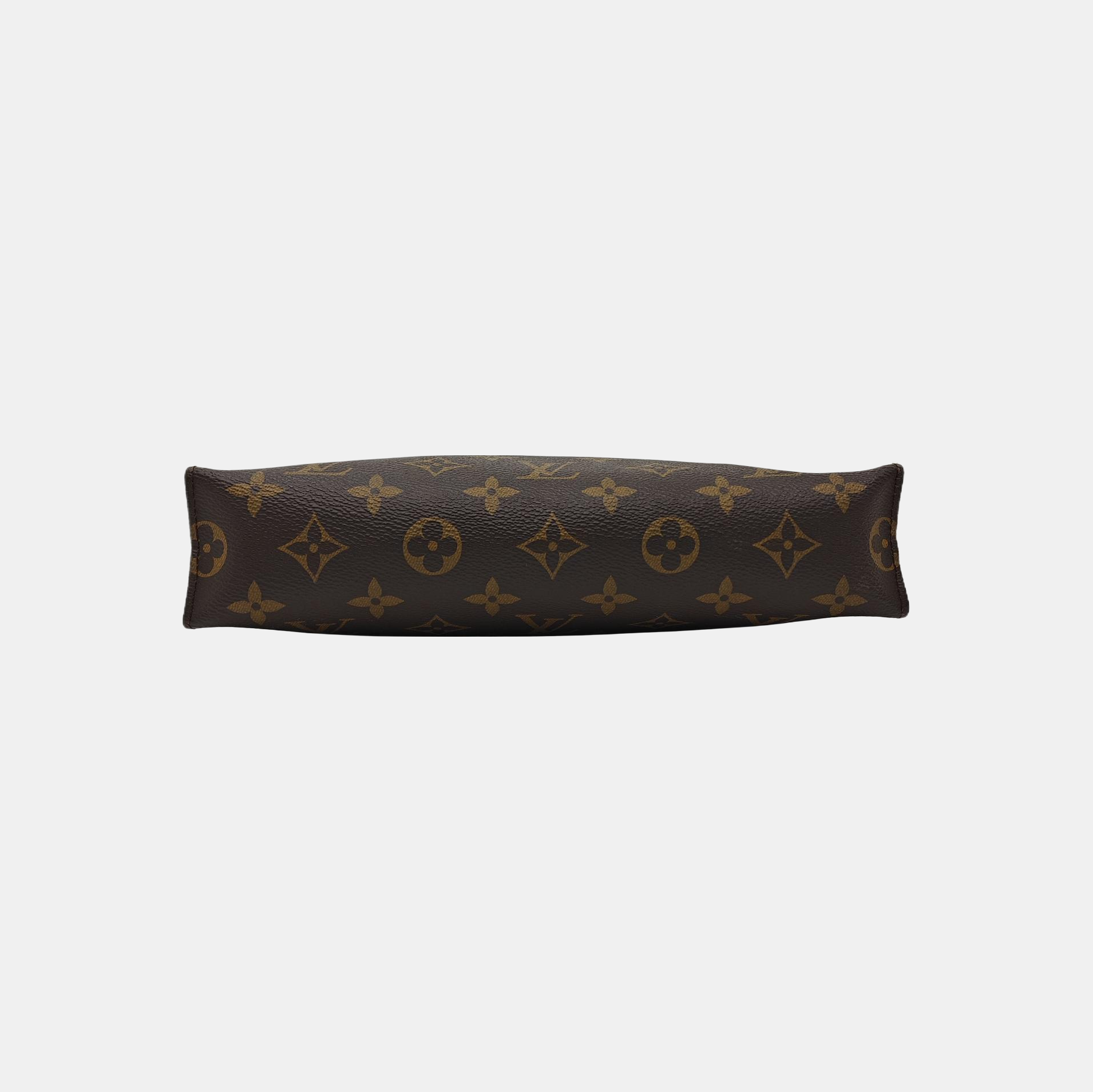 TOILET POCKET 26 Monogram Coated Canvas Brown