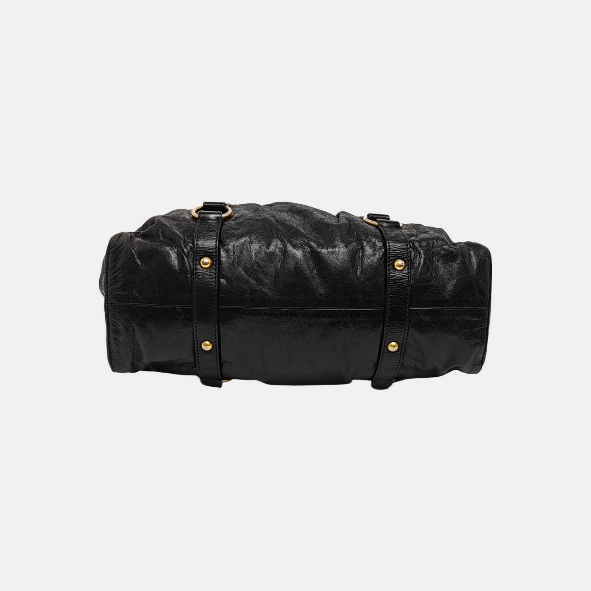 Calfskin Tote Bag Black