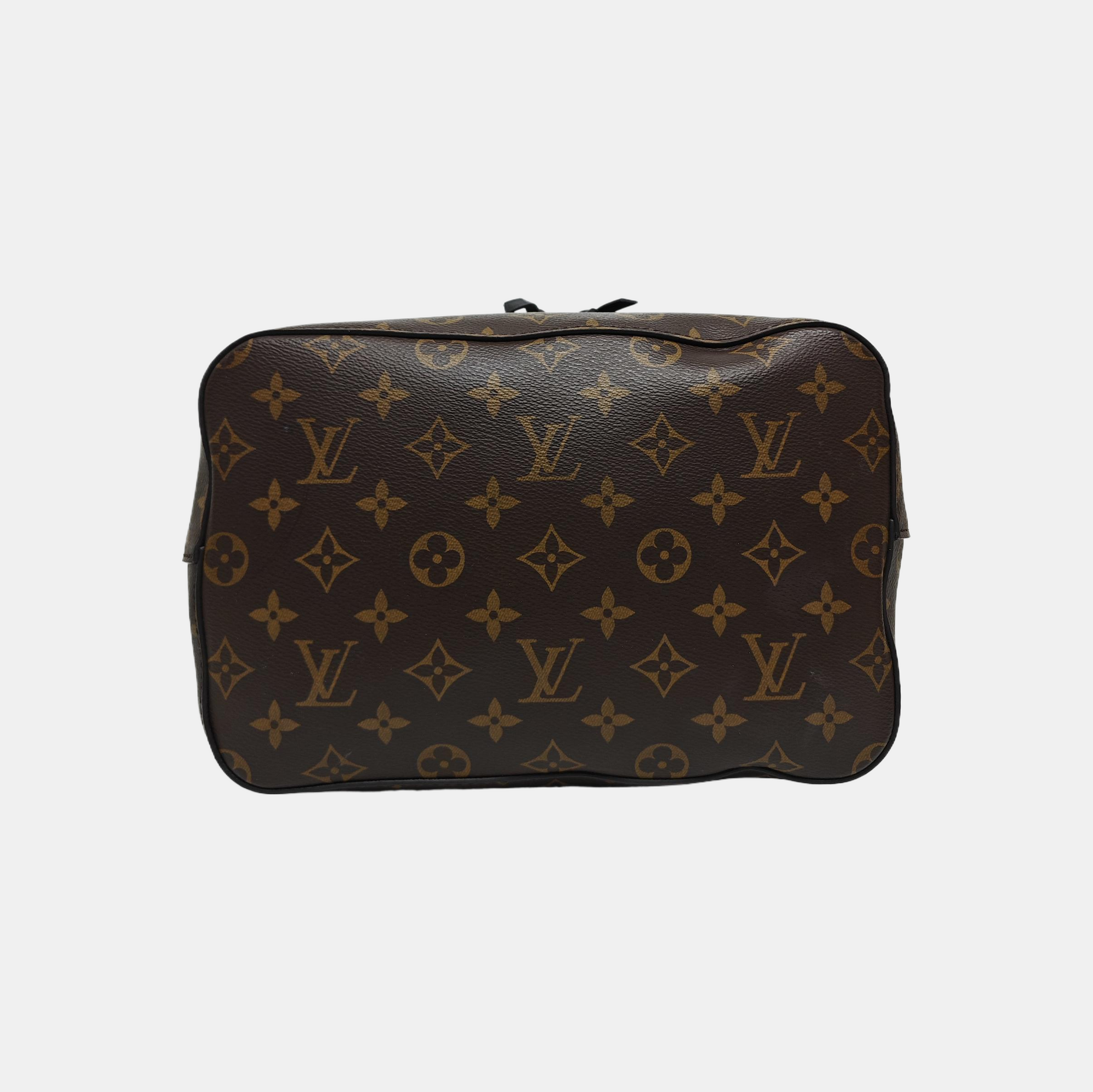 NÉONOÉ MM Monogram Coated Canvas Brown