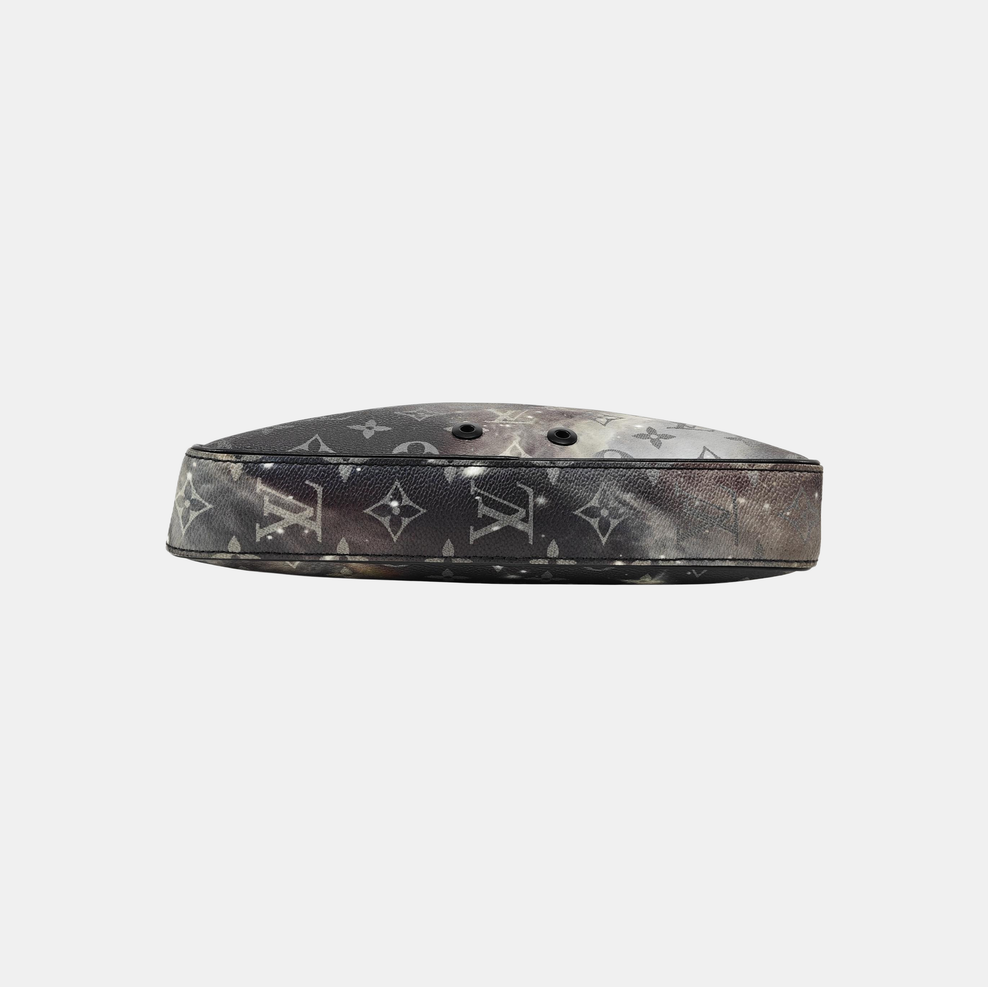 ALPHA Monogram Coated Canvas Gray