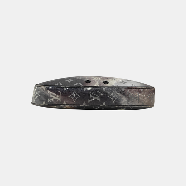 ALPHA Monogram Coated Canvas Gray