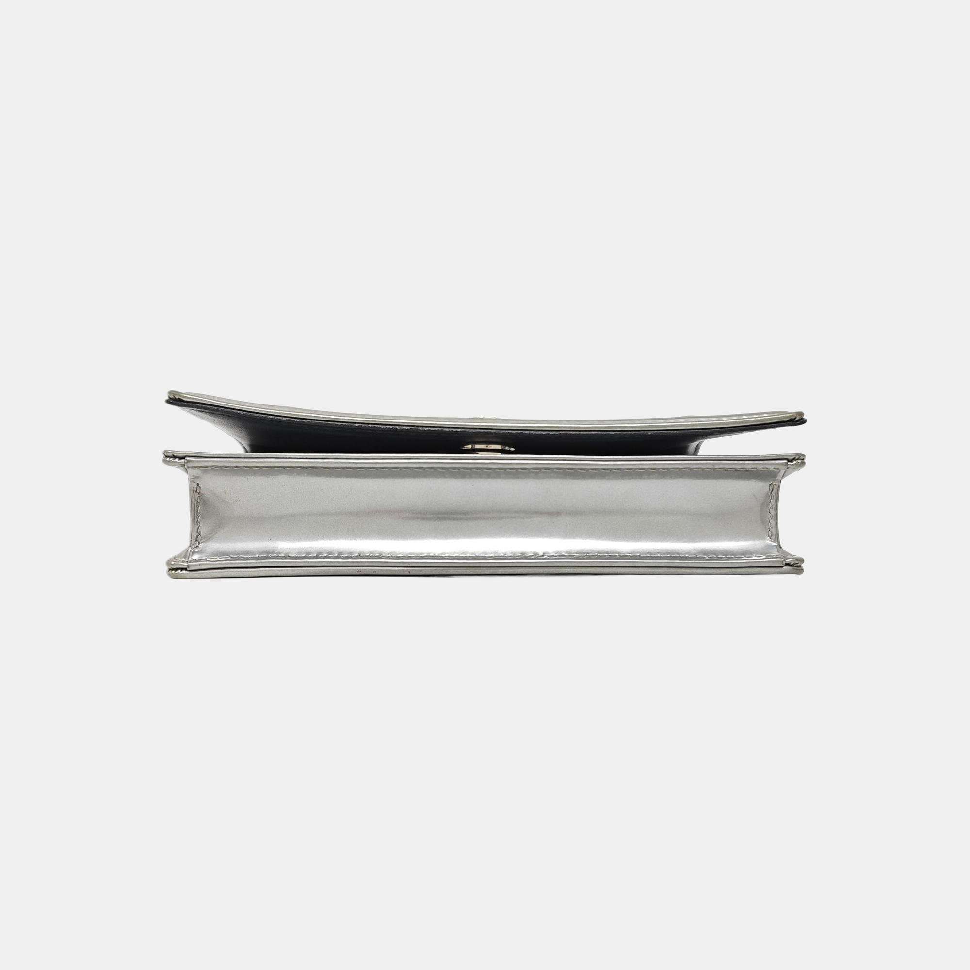 Diorama Cannage Calfskin Silver