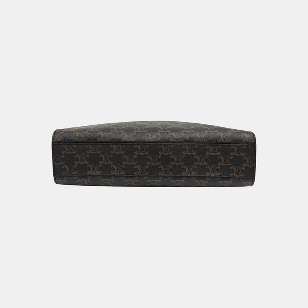 CABAS CELINE Small Coated Canvas Black